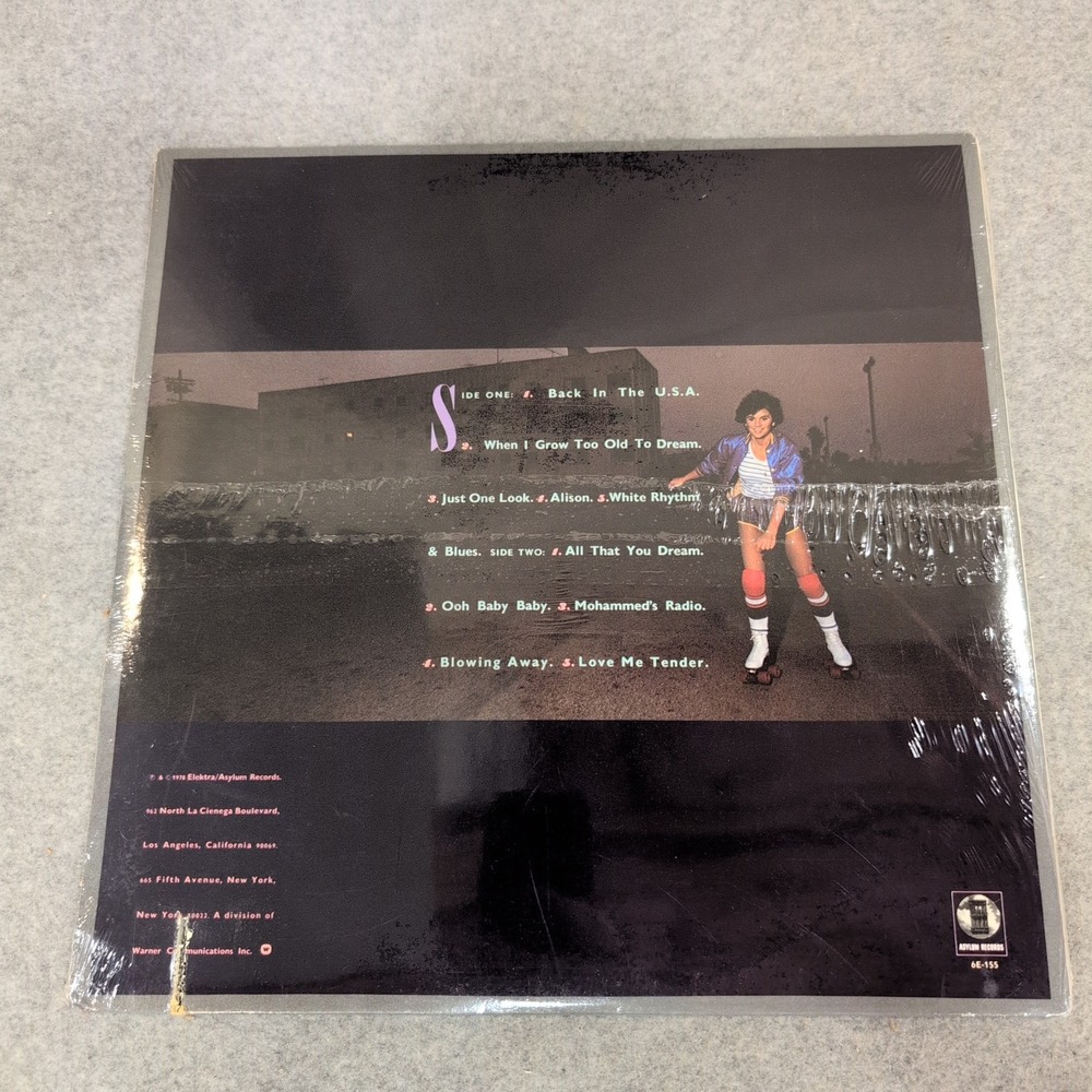 Linda Ronstadt Living in the USA Vinyl LP Album 1978 Asylum Records 6E-155 - Picture 2 of 2